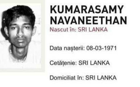 Sri-lankezul condamnat pentru 