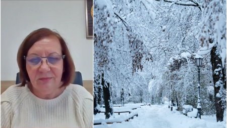 Iarna revine in Romania! Elena Mateescu anunta scaderea temperaturilor cu pana la 20 de grade, de la o zi la alta