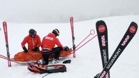 Sfaturi pentru martorii accidentelor pe partiile de schi: Nu intrati in panica!. Cum trebuie tratata orice cazatura