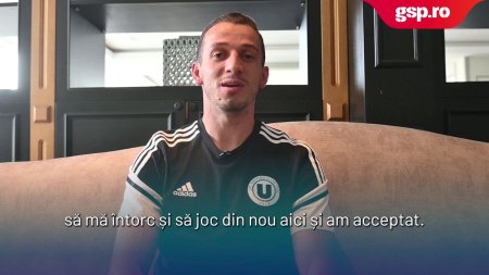 Roger explica de ce va celebra golurile impotriva lui CFR Cluj: Respect acel club, dar focus-ul meu e la U. Trebuie sa savurez propriile goluri. Habar n-are de interesul lui Dinamo pentru el
