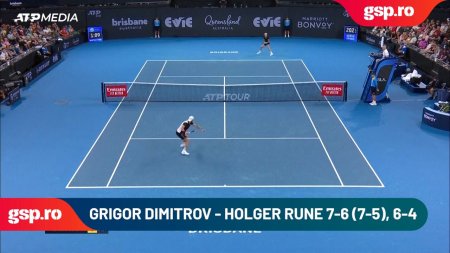 <span style='background:#EDF514'>DIMITROV</span> a castigat primul titlu ATP din 2017 la Brisbane