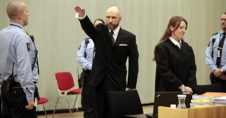 Ucigasul Breivik da din nou in judecata statul norvegian pentru a protesta fata de regimul de izolare