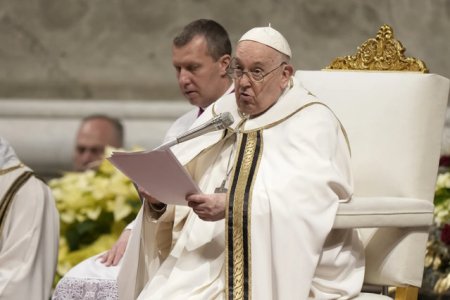 Papa Francisc sustine ca lovirea fara discriminare a civililor este o crima de razboi