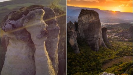 Locul legendar din Romania, identic cu Meteora din Grecia. Peisajul iti taie respiratia