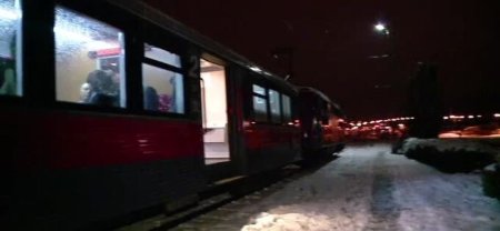 Trafic feroviar intrerupt din cauza ninsorii si viscolului