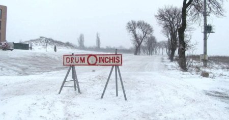 INFOTRAFIC. Iarna blocheaza traficul rutier in Moldova. Lista drumurilor inchise