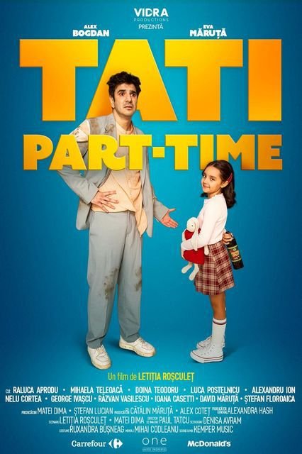 Tati part-time- lectia de parenting de pe marile ecrane este pe locul 1 in Box Office. Eva Maruta si Alex Bogdan fac ravagii in prima saptamana de la lansare