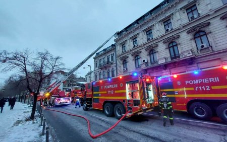 Hotelul din Capitala la care s-a produs incendiul de marti dimineata nu are autorizatie de securitate la incendiu