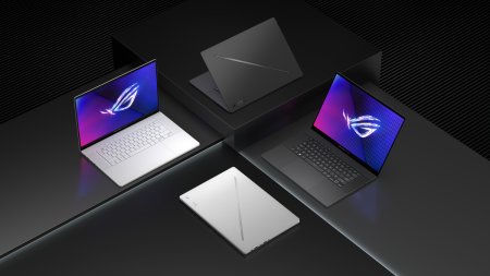 <span style='background:#EDF514'>ASUS</span> a lansat primele laptopuri de gaming ROG echipate cu ecrane OLED
