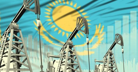 Productia de petrol si <span style='background:#EDF514'>CONDENS</span>at de gaze a Kazahstanului a crescut cu 7% in 2023