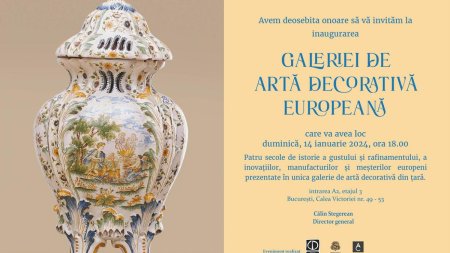 Ziua Culturii Nationale la MNAR. Inaugurarea Galeriei de Arta Decorativa Europeana