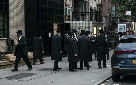 Incident bizar in New York. Bataie intre politie si evrei, din cauza unui tunel secret sapat sub sina<span style='background:#EDF514'>GOGA</span> din Brooklyn