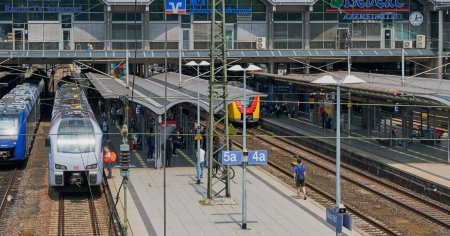 Mecanicii de locomotiva din Germania au inceput o greva de trei zile paralizand transportul feroviar