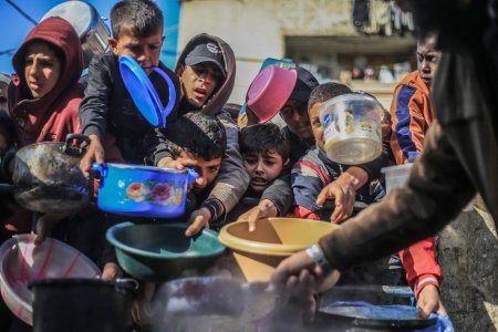 Situatia umanitara din Fasia Gaza este „de nedescris”, avertizeaza OMS. Doar 15 spitale mai functioneaza, oamenii stau la cozi pentru paine si apa