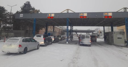 Circulatia camioanelor in punctul de trecere a frontierei Leuseni-Albita, reluata dupa doua zile