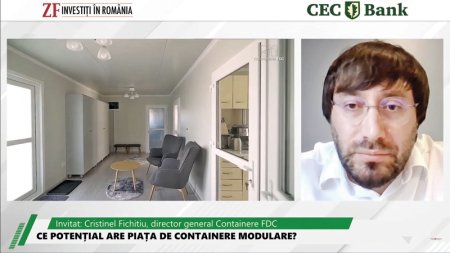 ZF Investiti in Romania! Producatorul Containere FDC din Bacau a vandut 150 de case din containere in ultimii doi ani. Compania exporta containere in tari precum Germania, Franta si Olanda, iar in 2024 vrea sa exporte mai mult