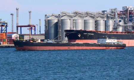 O cantitate record de 36 de milioane de tone de cereale a fost expediata din portul Constanta in 2023