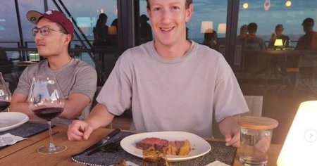 Mark Zuckerberg, ironizat online pentru ferma sa unde vacile sunt hranite cu nuci de macadamia si bere
