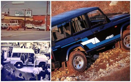 Cum aratau modelele ARO care se vindeau in America de Nord, in anii '80 si cat costau. Legendara masina romaneasca avea reprezentanta la <span style='background:#EDF514'>MONTREAL</span>