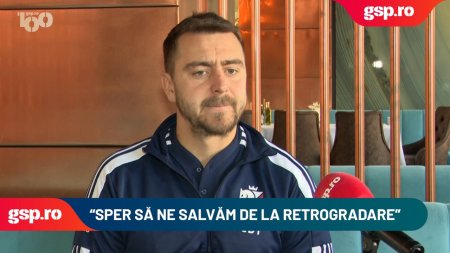 Andrei Miron: Sper sa ne salvam de la retrogradare, Botosaniul merita sa ramana in Liga 1
