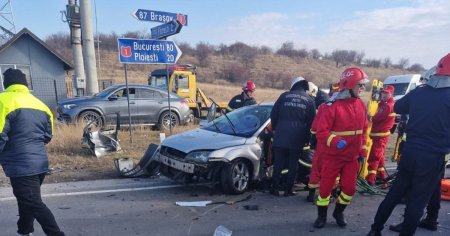 Accident rutier grav pe DN1, in Prahova. Doua persoane au murit