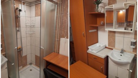 Garsoniera cu dusul langa birou, scoasa la inchiriat, in Targu Mures. Proprietarul, ironizat in mediul online: Unde e wc-ul?