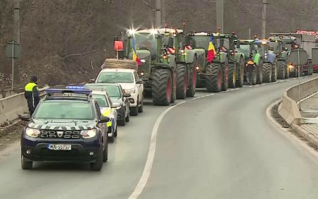 Protestul transportatorilor si agricultorilor continua. Fermierii ameninta ca vor bloca <span style='background:#EDF514'>CENTURA CAPITALEI</span>