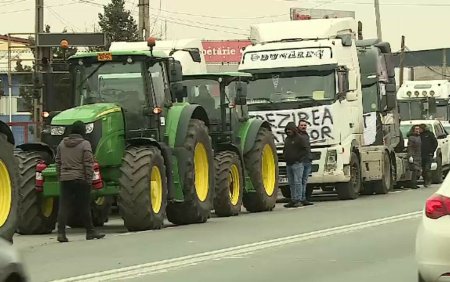Primii fermieri care au renuntat la protest. Traficul a fost reluat in zona punctului de trecere a frontierei Calafat