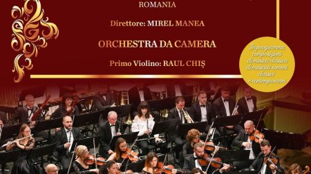 Concert extraordinar al Orchestrei de Camera a Filarmonicii George Enescu din Botosani, cu prilejul Zilei Culturii Nationale, la Teatrul Arnaldo Momo din Venetia Mestre