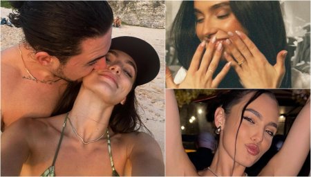 Alexia Eram, acoperita de saruturile lui Mario Fresh. Poza care a scapat pe internet de pe plaja fierbinte