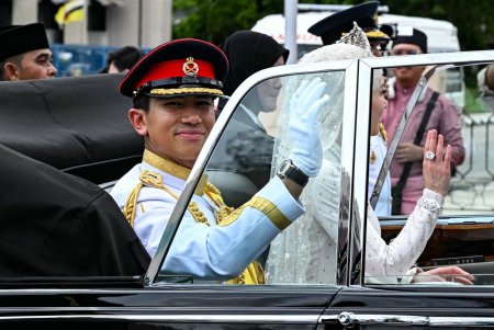 Printul Abdul Mateen din Brunei s-a casatorit in cadrul unei ceremonii fastuoase