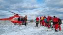 Adolescent grav ranit la schi, pe Muntele Mic. A fost dus la spital cu elicopterul SMURD