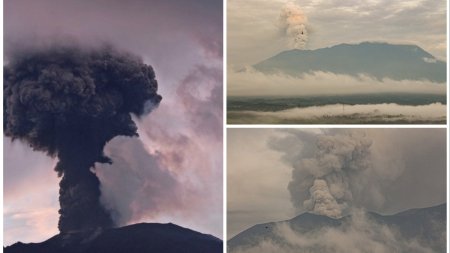 Un vulcan din Indonezia, care in decembrie a omorat peste 20 de oameni, a erupt din nou | Locuitorii din zona au fost evacuati