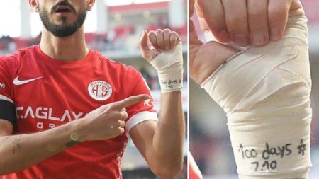 Fotbalist israelian, suspendat de clubul din Turcia, pentru un mesaj de sustinere a ostaticilor din Gaza