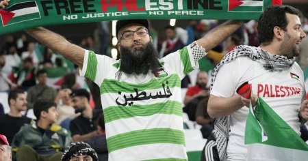 Palestina, sfasiata de razboi, debut in Cupa Asiei cu Iranul: imagini de la o partida care a facut inconjurul lumii VIDEO