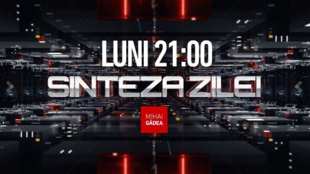 Mihai Gadea revine cu Sinteza Zilei la Antena 3 CNN. Un nou sezon in forta, incepand de astazi, de la 21.00
