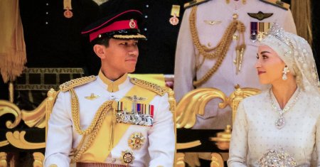 Nunta regala care dureaza 10 zile! Printul Abdul Mateen din Brunei s-a casatorit cu prietena lui din copilarie