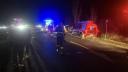 Accident grav in Hunedoara! Un microbuz cu 9 persoane la bord s-a rasturnat. A fost activat Planul Rosu