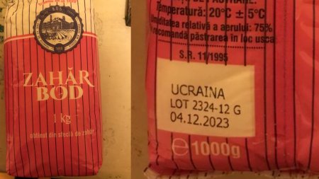 Zaharul din Ucraina, ambalat sub marca Bod, a invadat Romania
