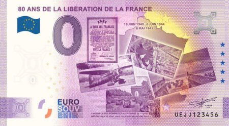 Bancnote de 0 Euro, de vanzare in Franta. Cat costa
