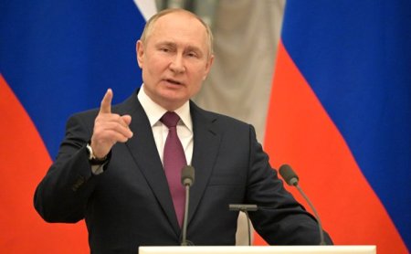 Putin face noi declaratii razboinice: Ucrainenii sunt idioti, au renuntat la negocieri