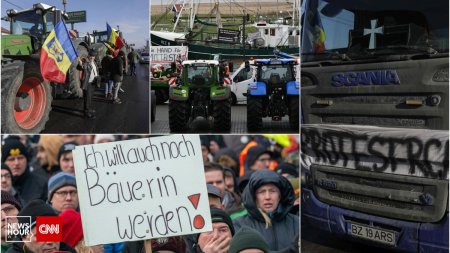 Proteste in toata Europa! Fortele care profita de blocajele de pe sosele si de tulburarile din orase, in Romania si pe continent