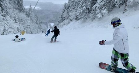 Ce partii sunt deschise pentru schi in Poiana Brasov. Localnicii pot profita de 