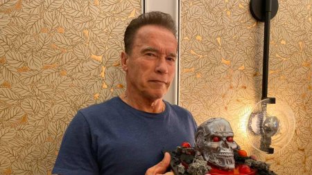 Arnold Schwarzenegger, retinut pe aeroportul din München
