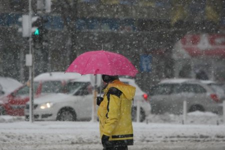 Un nou episod de ger si ninsori in weekend. Tmperaturile vor ajunge la -8 grade Celsius in Capitala