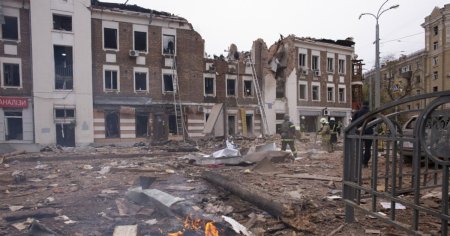 Ucraina, atacata din nou cu rachete ghidate si 33 de drone: angajata unei centrale termice din Harkov, ucisa