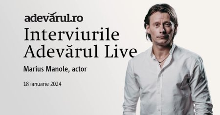 <span style='background:#EDF514'>MARIUS MANOLE</span>, despre spectacolul realitatii si Opera de trei parale,  premiera de la Nationalul din Bucuresti
