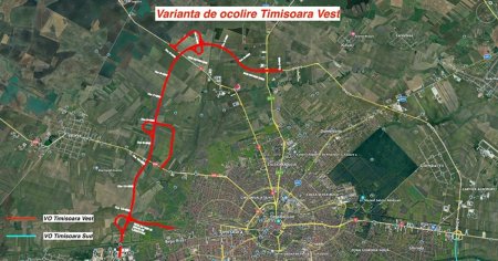 Drum liber pentru lansarea licitatiei pentru proiectarea si executie a centurii Timisoara-Vest. Anuntul facut de ministrul Grindeanu