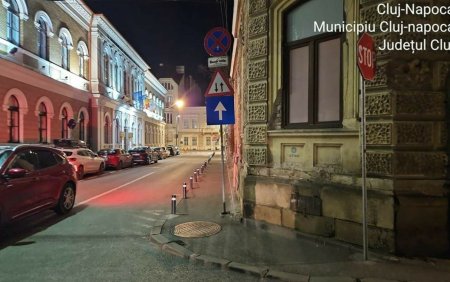 Situatie jenanta la Cluj. O strada a devenit prima cu sens unic in doua sensuri din Romania