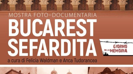 Expozitia foto-documentara Bucurestiul sefard  realizata de <span style='background:#EDF514'>FELICIA</span> Waldman si Anca Tudorancea Galeria Institutului Roman de Cultura si Cercetare Umanistica de la Venetia
